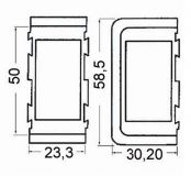 Abdeckkappe Farbe schwarz