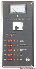Wechselstromschaltpaneel 220 V mit automatischen Thermomagnetschaltern Airpax