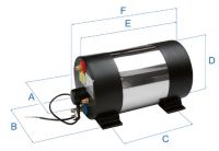 Warmwasserbereiter Leistung 500W Inhalt 30 L Johnson