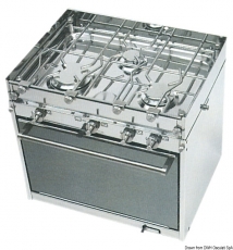 Backofen Version Topline von Techimpex 3 Flammen Backofen Version Topline von Techimpex 3 Flammen