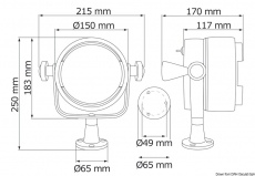 Suchscheinwerfer NIGHT EYE, 24V