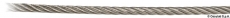 2 mm Edelstahlseil, 133W 100m (Rolle 100 m)