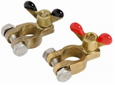Batterieklemmen-Set Bronze Batterieklemmen-Set Bronze