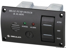 Schalttafel für Bilgenpumpen optischer und akustischer Alarm Schalttafel für Bilgenpumpen optischer und akustischer Alarm