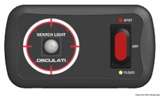 Elektro-Scheinwerfer One LED mit 1 Joystick-Schaltplatte 12V