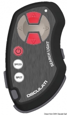 Elektro-Scheinwerfer LED 12V mit Joystick-Schaltplatte 13.227.39