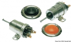 12V Schaltrelais fr Ankerwinden mit mechanischer Bedienung rote Kappe