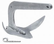 Anker, klappbar Gegossenem feuerverzinktem Stahl 7,5kg Trefoil
