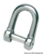 Kettenschäkel 40mm B = 20mm Kettenschäkel 40mm B = 20mm