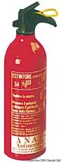 Pulver-Feuerlscher zugelassen nach MED 1 kg. ohne Manometer