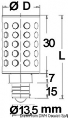 LED SMD Lampe, Gewinde E14