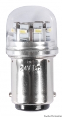 LED-SMD-Lampe BA15D für LED-Strahler mit Glasabdeckung Leistung 1,2 Watt LED-SMD-Lampe BA15D für LED-Strahler mit Glasabdeckung Leistung 1,2 Watt