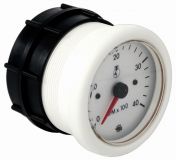 Drehzahlmesser Diesel 0-4000 Umin, mit Zhler Linie GUARDIAN Anzeige wei Blende wei 24V