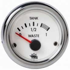 Waste Schmutzwasseranzeige Anzeige Anzeige wei Blende wei Spannung 12 V
