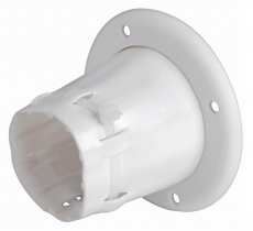 Komplett mit Ring und Kabelbindern aus Nylon Farbe weiss