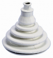 Kabeldurchlass aus Dutral Farbe weiss 74mm
