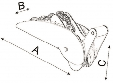 Bugrollen mit Wippe 330mm