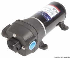 Pumpe WASHDOWN zum Subern des Decks 24Volt