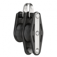 Sprenger - 8mm Gleitlagerblock mit 2 Rollen, Bügel und Hundsfott Sprenger - 8mm Gleitlagerblock mit 2 Rollen, Bügel und Hundsfott