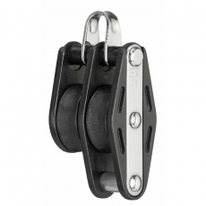 Sprenger - 8mm Gleitlagerblock mit 2 Rollen, Wirbel und Hundsfott Sprenger - 8mm Gleitlagerblock mit 2 Rollen, Wirbel und Hundsfott