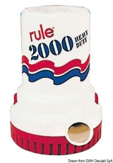 RULE Heavy Duty Tauchpumpe 2.000 24V RULE Heavy Duty Tauchpumpe 2.000 24V