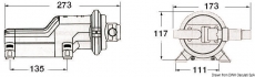 Pumpe fr Duschabfluss und Abwasser Gulper 220 24V