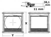BOMAR Seabreezer Sonnenschutzrollo / Moskitonetz fr Luke 19.720.02