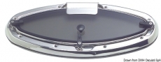 Bullauge BOMAR Flagship Außen 495x219mm Bullauge BOMAR Flagship Außen 495x219mm