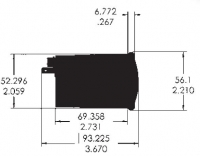 Ritchie Sport X21WW Kompass fr Armaturenbrettmontage schwarz
