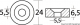 Anode f�r 2,2/2,5/3/3,3 PS Mercury/Mariner 23,5x7,6 mm Aluminium