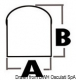 Anode f�r Befestigungsbolzen f�r Heckantriebe Gewinde 1/2" UNC (120/160 PS) F��e ALPHA/BRAVO Aluminium