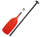 Paddel auseinandernehmbare Ruder f�r Kanu und Kayak L�nge: 150cm