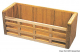 Kompakte Ablage aus Teakholz Ma�e: 280x100x105mm (H�he)
