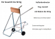Auenbordmotor Trag-Gestell, fahrbar Gewicht max. 50 kg