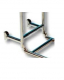 Badeleiter 5 stufig aus NIRO min. Spiegelhhe 500 mm BBN9
