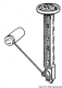 VDO - Schwimmer f�r Treibstofftank von 150mm bis 605mm