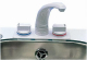 WHALE Wasserhahn mit Duschkopf Elegance kalt/warm
