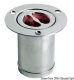 Deckeinfllstutzen aus hochglanzpoliertem, Edelstahl Typ DIESEL 50mm gerade