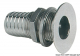 Borddurchl�sse ohne Ausladung mit Schlauchanschluss Gewinde 1 1/2