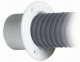 Spezialschlauch aus PVC f�r Kabel von Au�enbordern Farbe grau