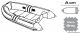 Persenning f�r Schlauchboote und Tender Tenderl�nge A 300-360cm