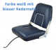 Komfortabler Sitz mit einklappbarer R�ckenlehne. Farbe Wei�