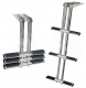 Ausziehbare Badeleiter DIVER f�r Badeplattform 3stufig