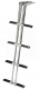 Ausziehbare Badeleiter DIVER f�r Badeplattform 4stufig