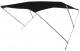 Sonnentop Wilma mit 3 B�gen ALU 20mm Breite 110cm schwarz