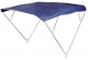 Sonnentop Wilma mit 4 Bgen ALU 25mm Breite 225cm blau