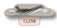 Clamcleat Tauklemmen - Klemmen fr 3-6mm Tauwerk - offene Klemmen CL258