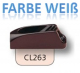 Clamcleat Tauklemmen - Klemmen f�r 1-4mm Tauwerk - mit Leit�se CL263W