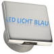 LED-Deckenleuchten, Einbau Farbe LED blau viereckig 0,5W Licht unten