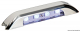 LED-Orientierungsleuchte, ohne Einbau blaues Lichtkegel nach unten